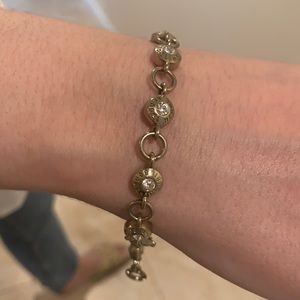 Henri bendel gold chain link bracelet